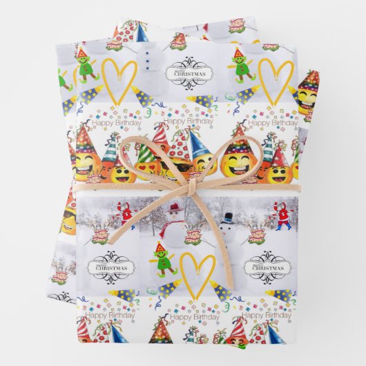 Verpakking Papieren Bladen Vrolijke Kerstmis Verja Inpakpapier Vel (In situ)