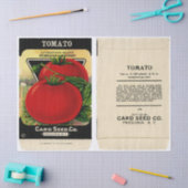  verpakking tomaat en instructies tissuepapier (Craft)