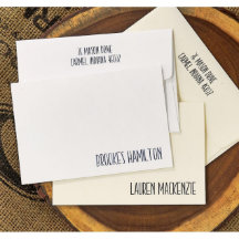 Verpakking van 25 Fresh Mackenzie Folded Note-kaar