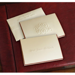 Verpakking van 25 met de hand gevulde Noot Kaarten