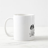 VERPAKKING VAN HONDENKOFFIE/TEA-MOK ZEGT GOEDE MOR KOFFIEMOK (Links)