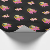 Verpakking van papier met drakencartoon (Hoek)