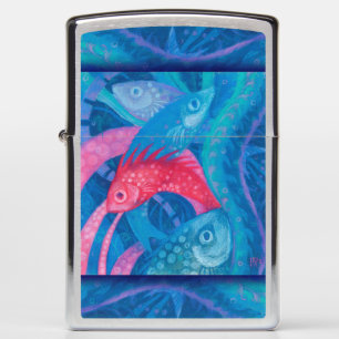 Verpakking, vissen, onderwaterkunst, geschenk voor