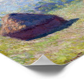 Verpakkingen van tarwe (einde van de zomer), Monet Poster (Hoek)