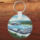 verpakkingsblauw sleutelhanger (Voorkant)