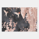 Verpakkingspapier als Decoupage Chinoiserie Pink H Inpakpapier Vel (Voorkant)