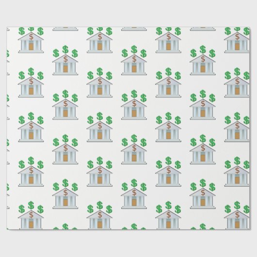 Verpakkingspapier Banker Cadeaupapier (Vlak)