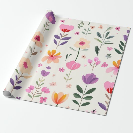 Verpakkingspapier Cadeaupapier (Uitgerold)