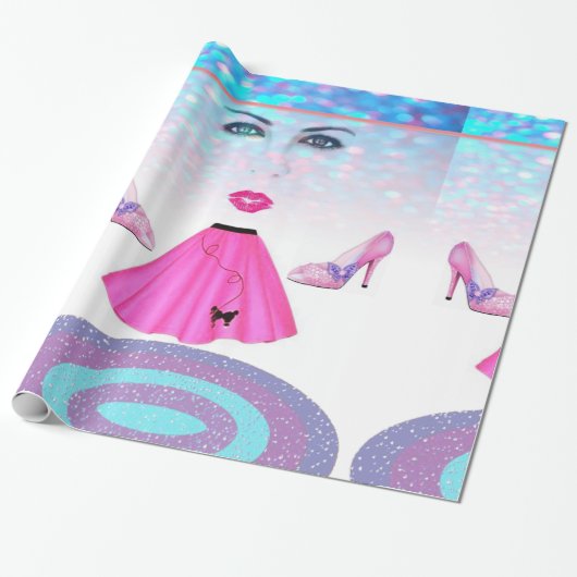 Verpakkingspapier Cadeaupapier (Uitgerold)