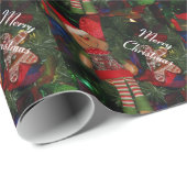 Verpakkingspapier/Elf Cadeaupapier (Rol Hoek)