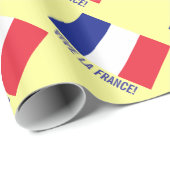 verpakkingspapier onder Franse vlag | Vive la Fran Cadeaupapier (Rol Hoek)