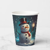 Verpakkingspapier Papieren Bekers (Achterkant)