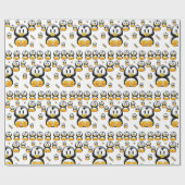 Verpakkingspapier Penguin Cadeaupapier (Vlak)