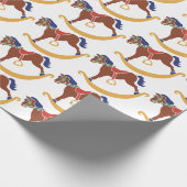 Verpakkingspapier - Rockpaard Cadeaupapier (Hoek)