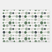 Verpakkingspapier Set van 3 vellen abstract patroo (Voorkant)