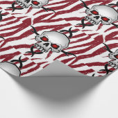 Verpakkingspapier Skulls Cadeaupapier (Hoek)