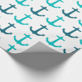 Verpakkingspapier voor ankerpatronen cadeaupapier (Hoek)