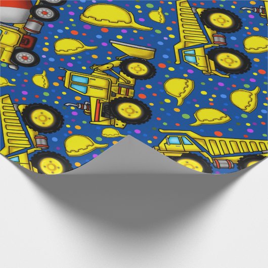 Verpakkingspapier voor bouwzones cadeaupapier (Hoek)