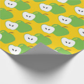 verpakkingspapier voor groenappelfruit cadeaupapier (Hoek)