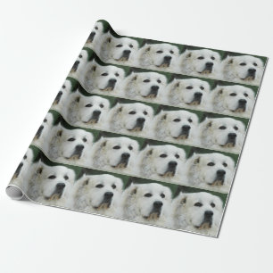 Verpakkingspapier voor grote Pyreneeën Cadeaupapier