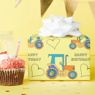 Verpakkingspapier voor trekkers cadeaupapier