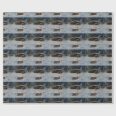 verpakkingspapier voor trekkers cadeaupapier (Vlak)