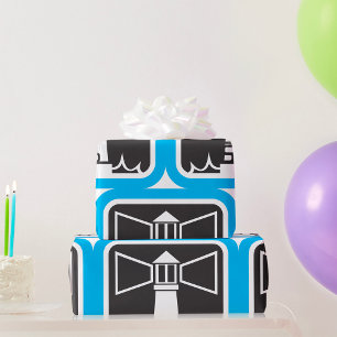 Verpakkingspapier voor vuurtorenpictogram cadeaupapier