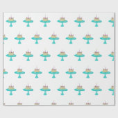 Verpakkingspapier voor zeemijpjes cadeaupapier (Vlak)