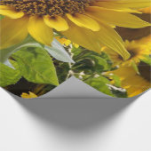 Verpakkingspapier Zonnebloem Cadeaupapier (Hoek)