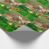 Verpakkingspapier Zonnebloem Cadeaupapier (Hoek)