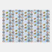 Verpakkingspapierset van drie vellen (Voorkant 2)