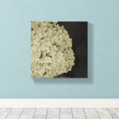 Verpakt canvas bloem fotografie print artwork (Insitu (Houten vloer))