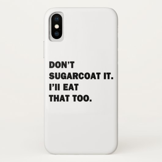 Verpakt het niet mooier dan het is. Case-Mate iPhone case (Achterkant)