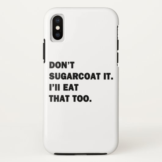 Verpakt het niet mooier dan het is. Case-Mate iPhone case (Achterkant)