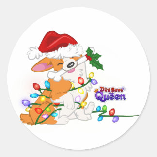 Verpakt in de Feestdagen- Stickers