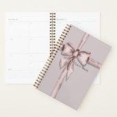 Verpakt in een roze strik - Sjabloon planner (Display)