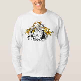 Verpakt in het ontwerp van de oranje vectorkunst t-shirt