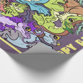 Verpakt in partijdragers cadeaupapier (Hoek)