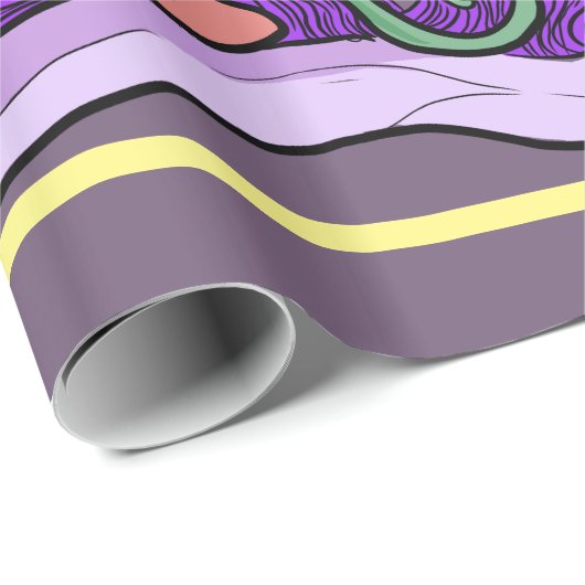 Verpakt in partijdragers cadeaupapier (Rol Hoek)