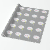 Verpakt in Sadness Emo Cloud Cadeaupapier (Uitgerold)