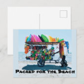 Verpakt voor de Beach Kaart (Voorkant / Achterkant)