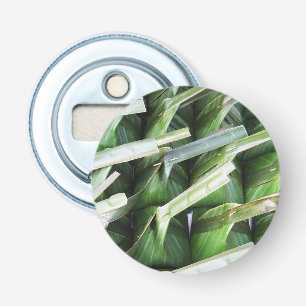 Verpakte lederpakketten voor bananen button flesopener