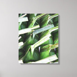Verpakte lederpakketten voor bananen canvas afdruk