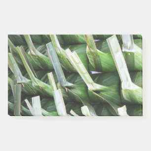 Verpakte lederpakketten voor bananen post-it® notes