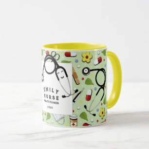 Verpersoonlijkte geschenkideeën voor verpleegkundi mok