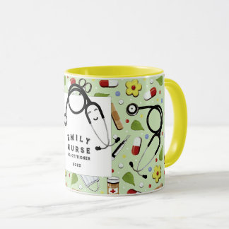 Verpersoonlijkte geschenkideeën voor verpleegkundi mok