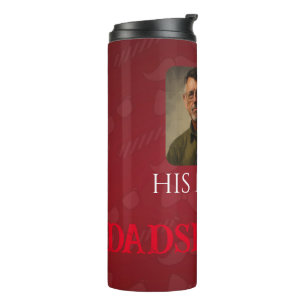 Verpersoonlijkte Vaderdag Cadeaus Dadspiration Bek Thermosbeker