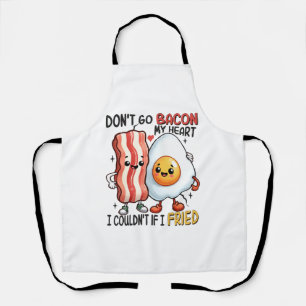 Verpest mijn hart niet met bacon schort