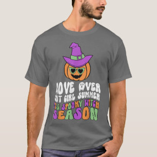 Verplaats over de zomer van het hete meisje.. het t-shirt