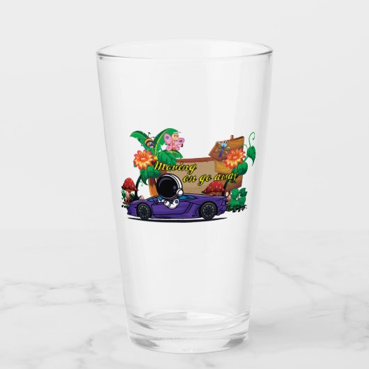 Verplaatsbare drinkware glas (Voorkant)